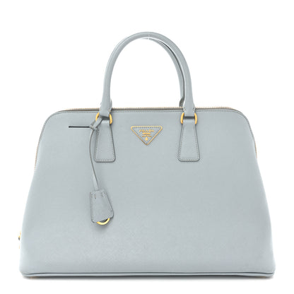 Prada Saffiano Lux Large Promenade Tote Lago 1 of 16