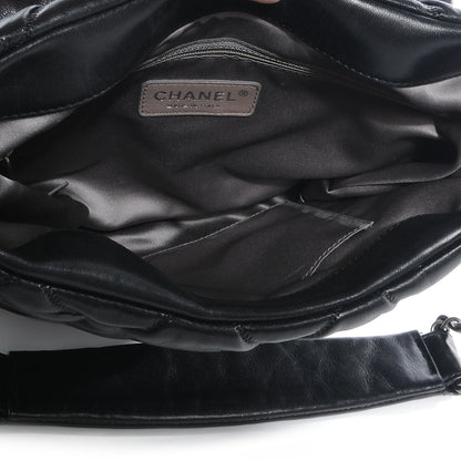 Chanel Lambskin Bubble Quilt Flap Bag Black 5 of 8