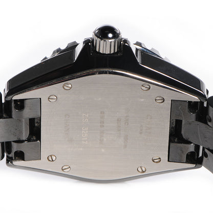 Chanel Stainless Steel Ceramic 33mm J12 Quartz Watch Black 6 of 7