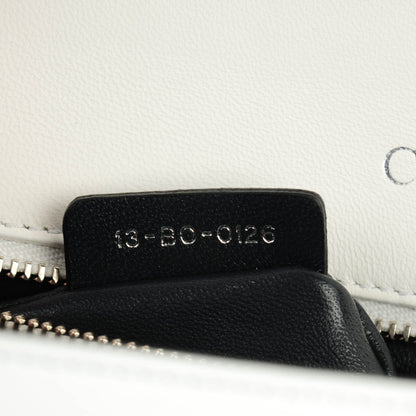 Christian Dior Patent Micro-Cannage Small Diorama Flap Bag White 8 of 8