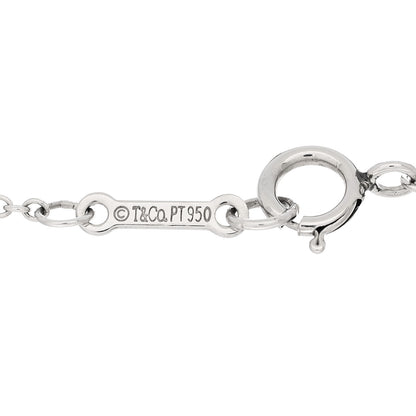 Tiffany Platinum Diamond .60ctw Elsa Peretti Diamonds by the Yard Station Bracelet 3 of 4