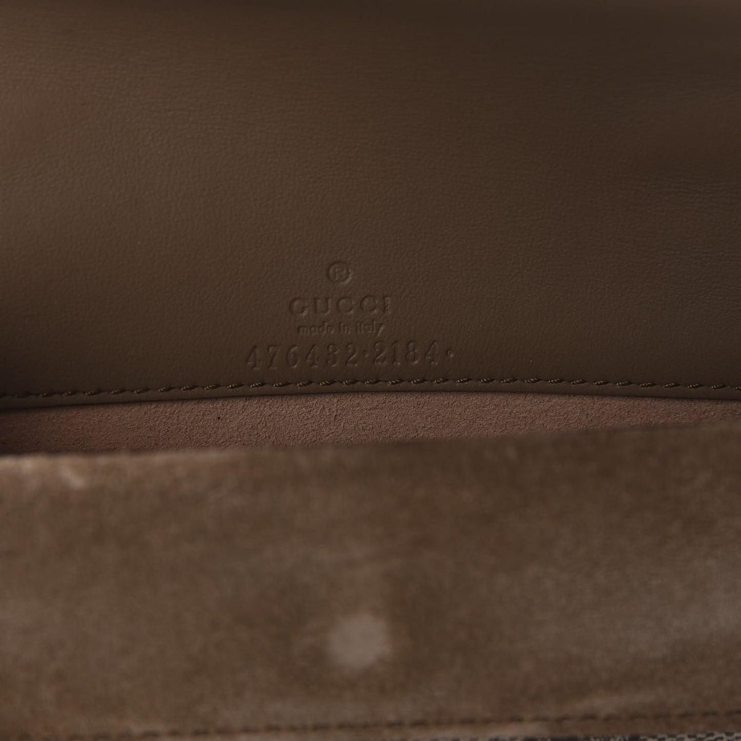 GG Supreme Monogram Super Mini Dionysus Shoulder Bag Taupe