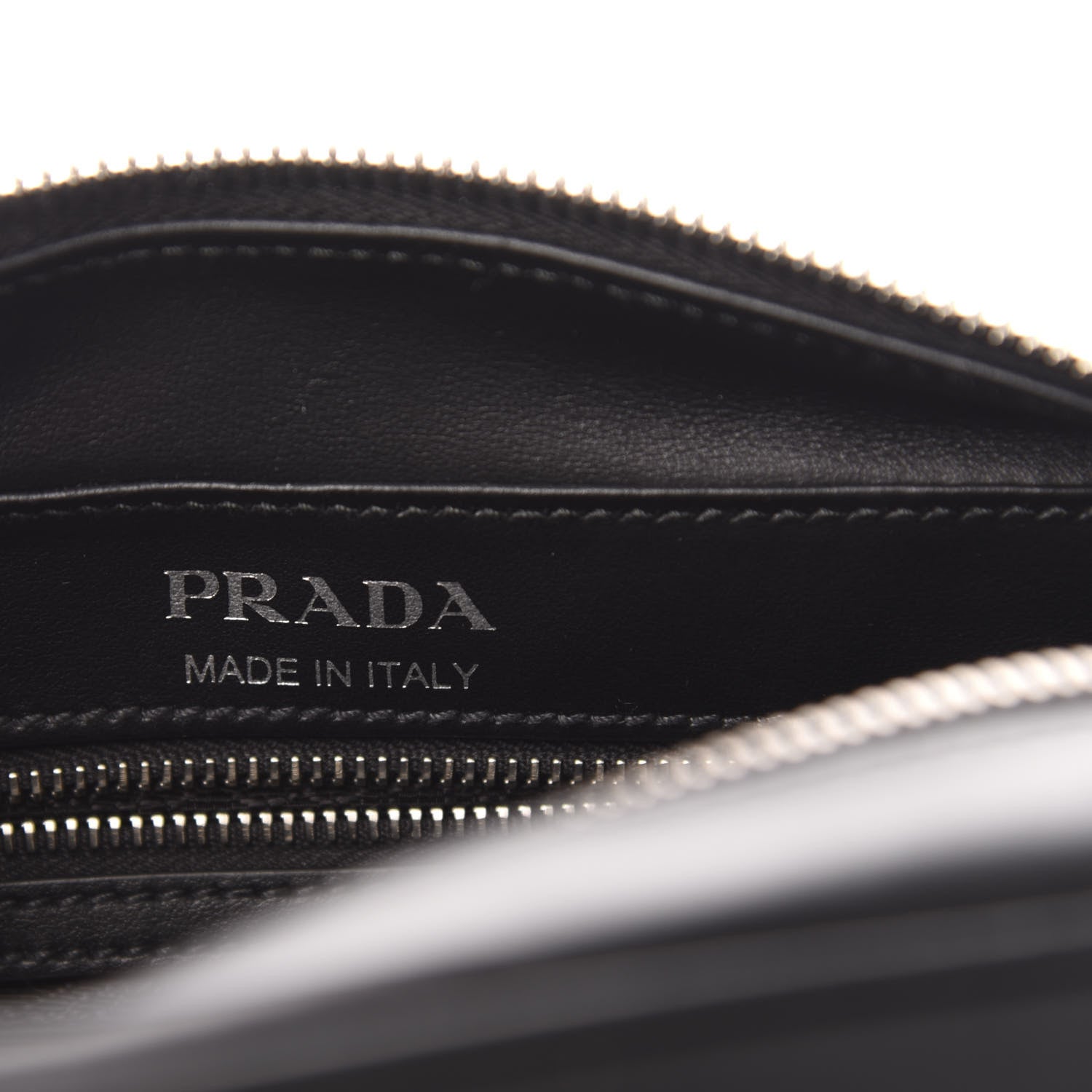 Prada City Calf Banana Print Camera Bag Black Fuchsia 6 of 10