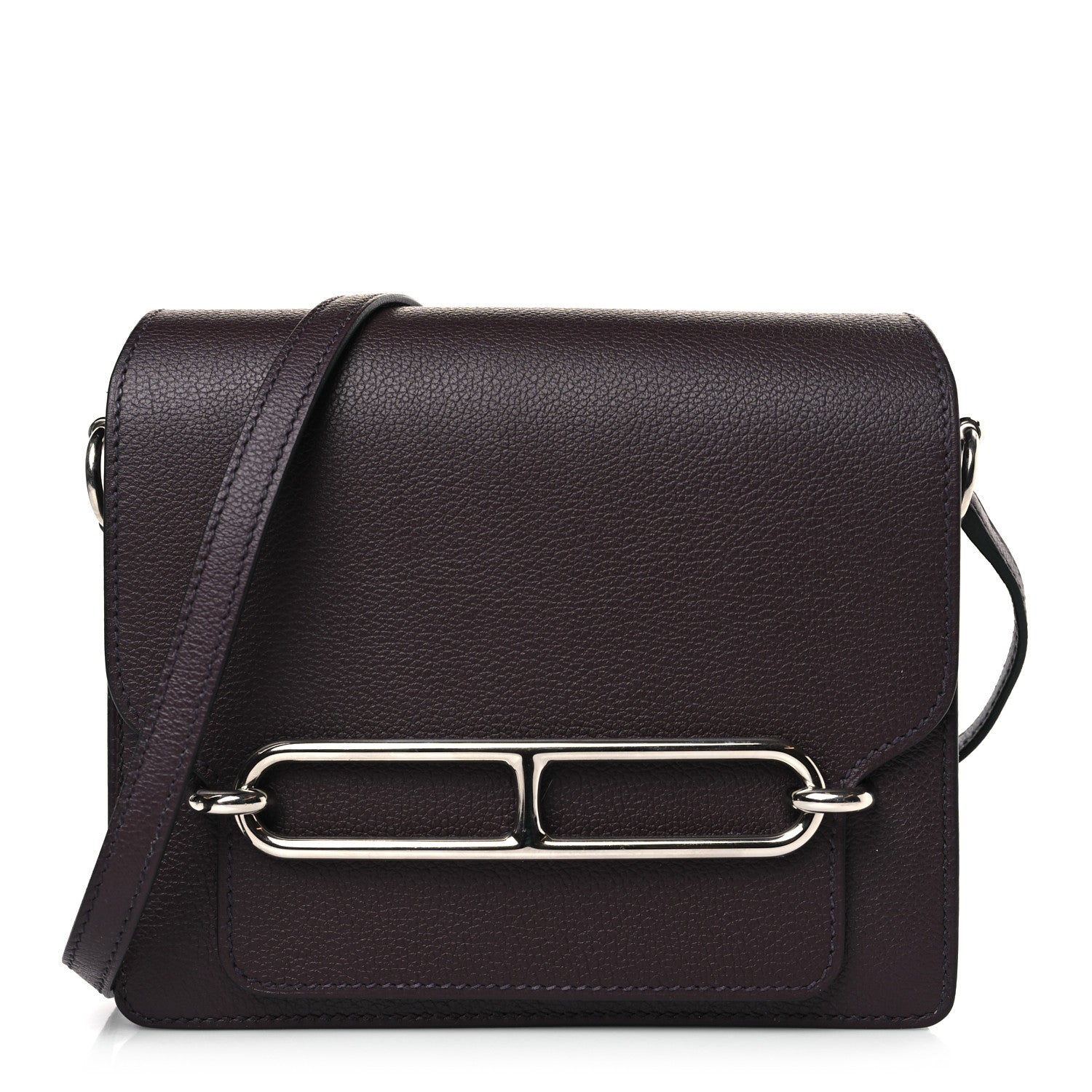 Hermes Evercolor Mini Sac Roulis Rouge Sellier 1 of 10