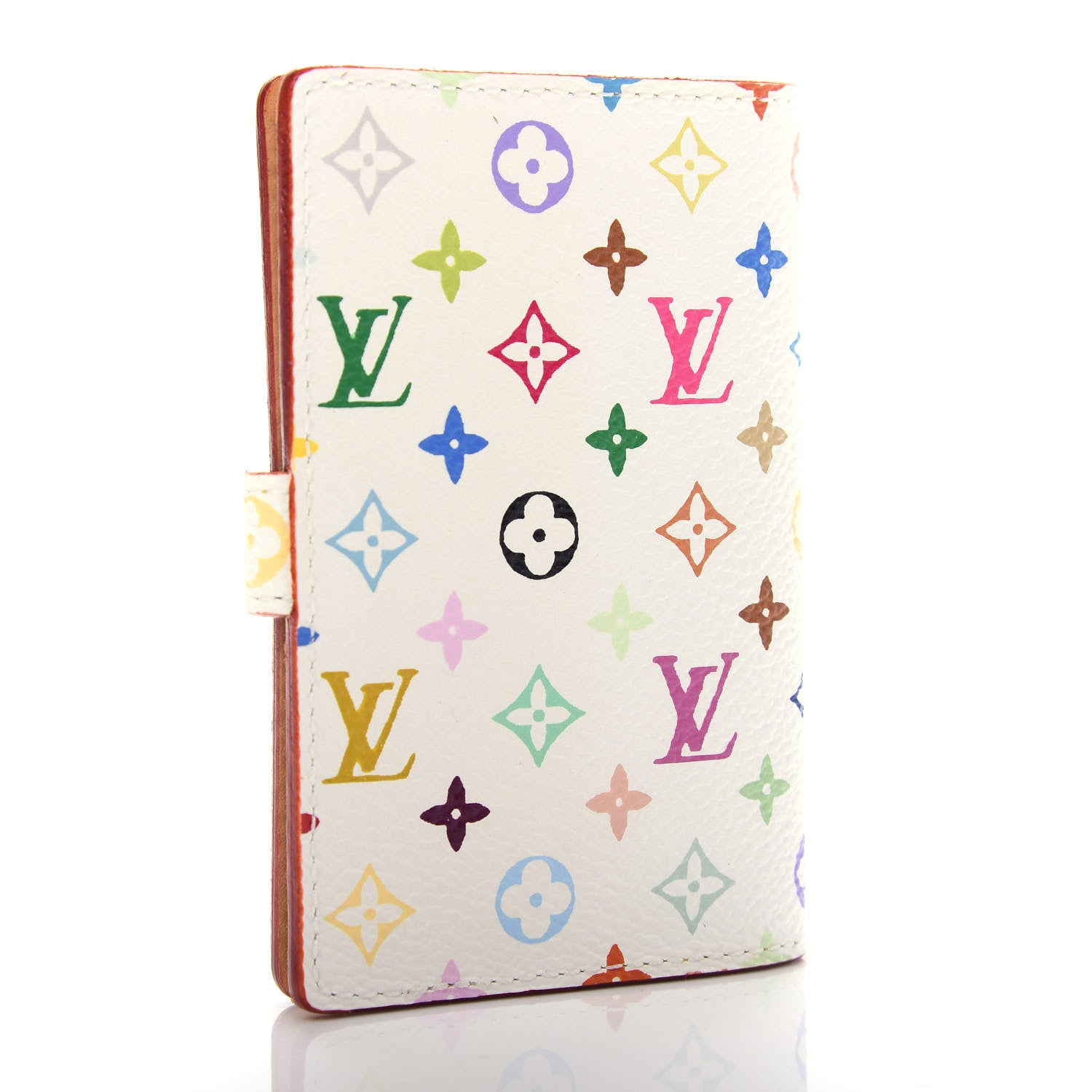 Louis Vuitton Monogram Multicolor Carnet de Bal Mini Agenda Cover White 3 of 8
