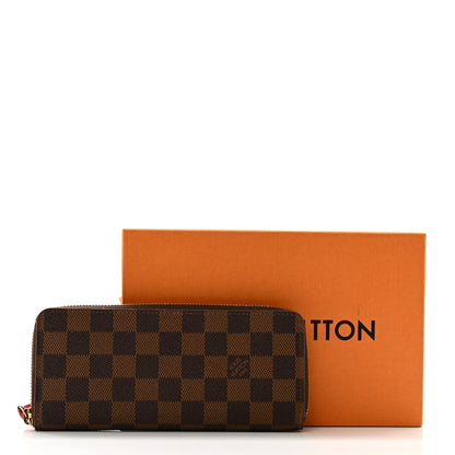 Louis Vuitton Damier Ebene Clemence Wallet Cherry 11 of 11