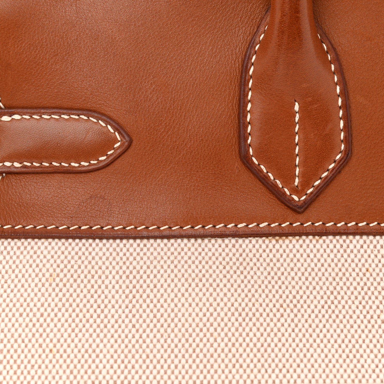 Hermes Toile Barenia HAC Birkin 32 Fauve 18 of 25