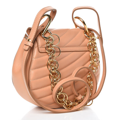Chloe Calfskin Quilted Mini Drew Bijou Shoulder Bag Blushy Pink 3 of 7