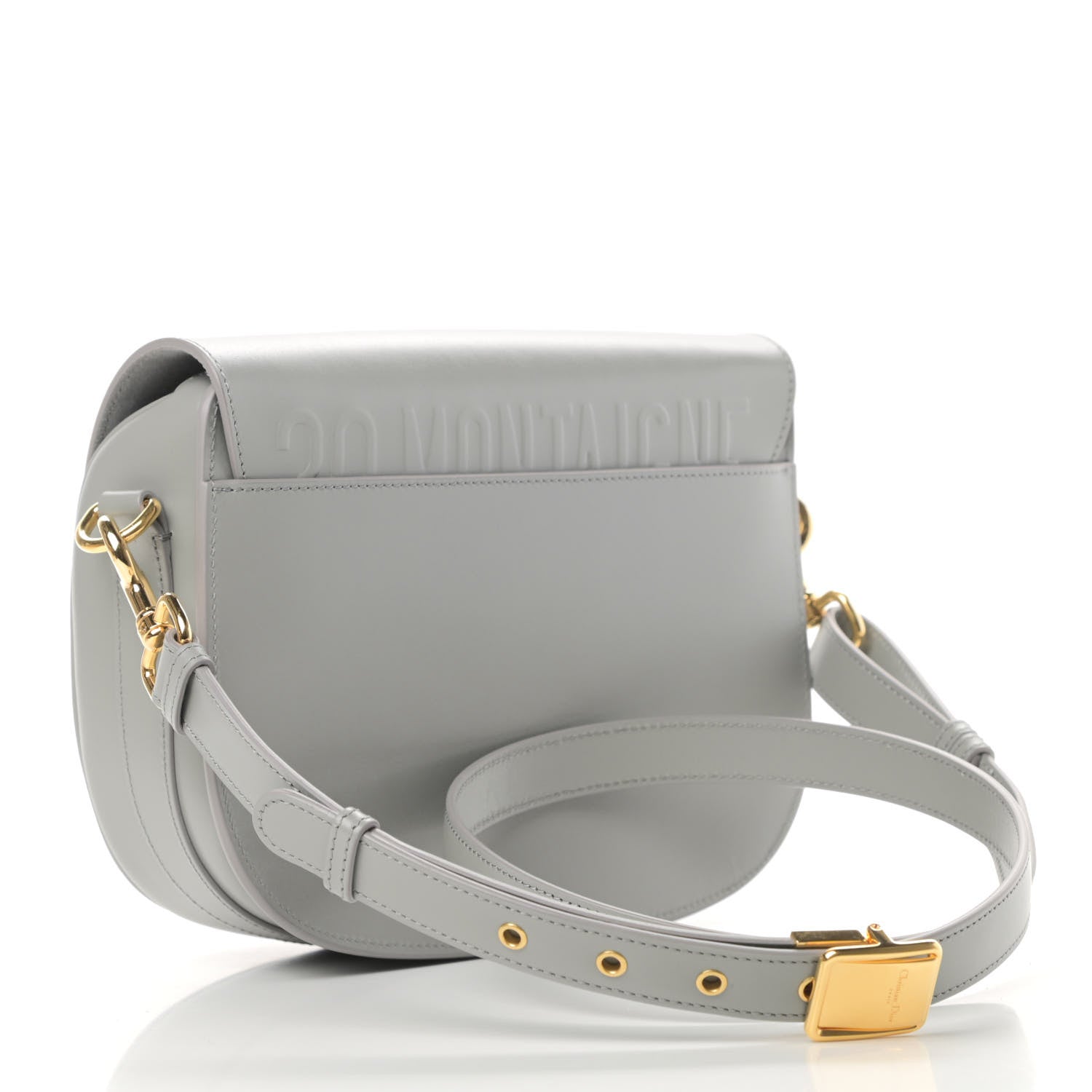 Christian Dior Box Calfskin Medium Bobby Flap Gray 3 of 10
