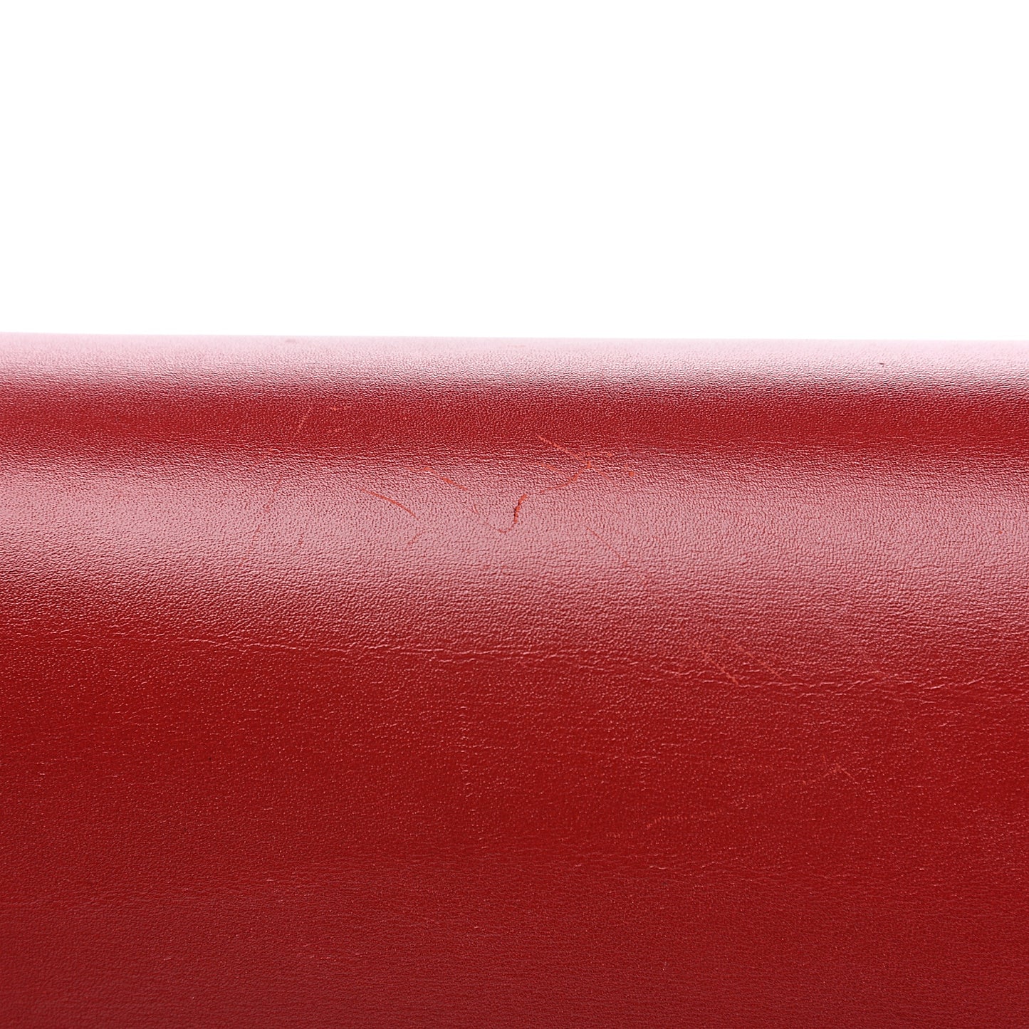 Box Calfskin Medium Classic Box Flap Bag Red