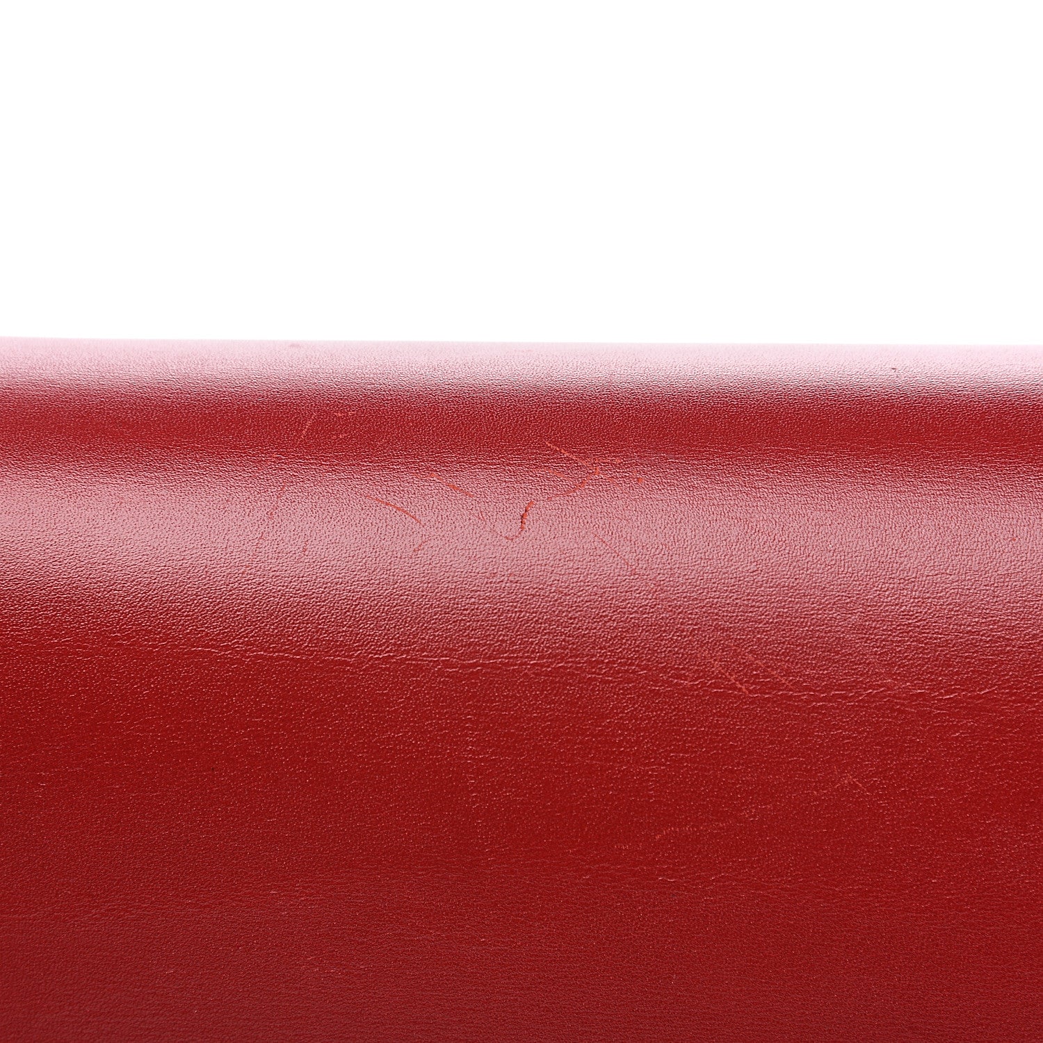 Celine Box Calfskin Medium Classic Box Flap Bag Red 10 of 11