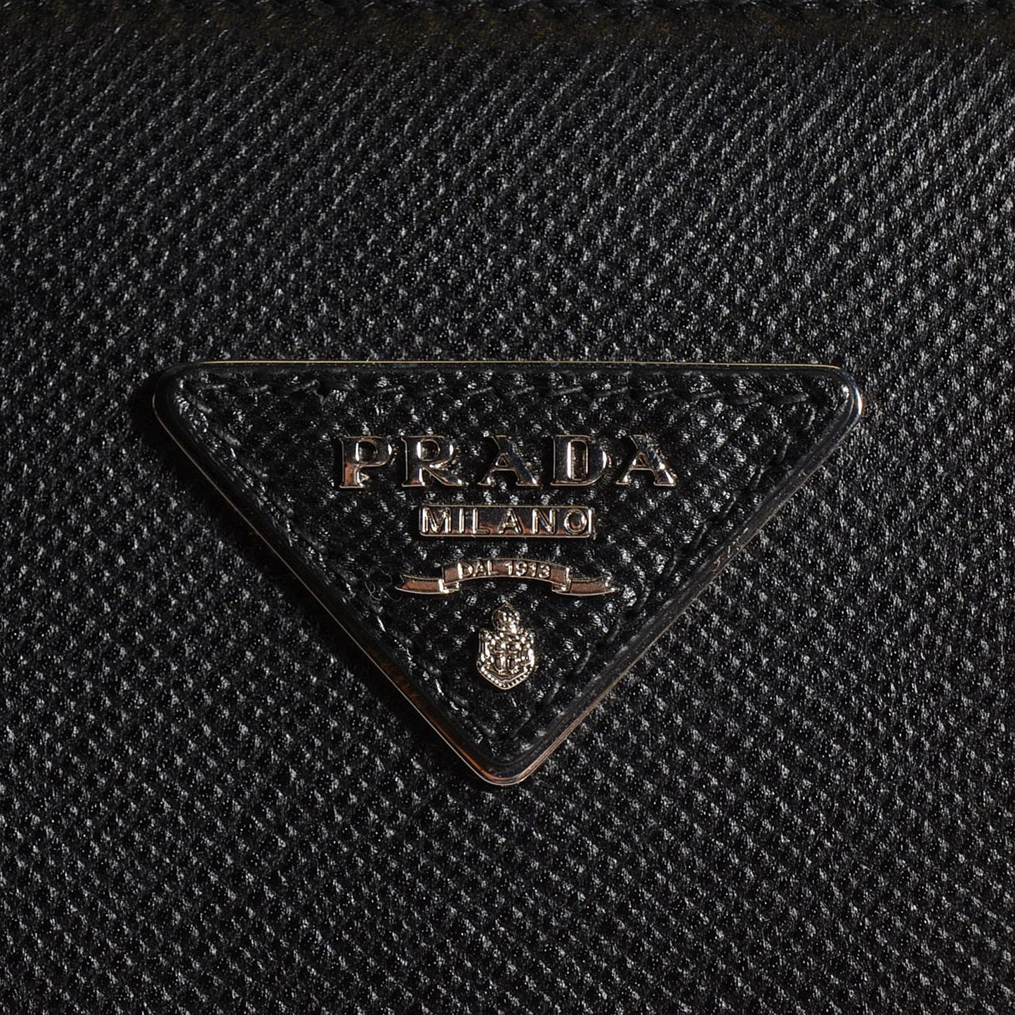 Saffiano Cuir Twin Tote Nero Black