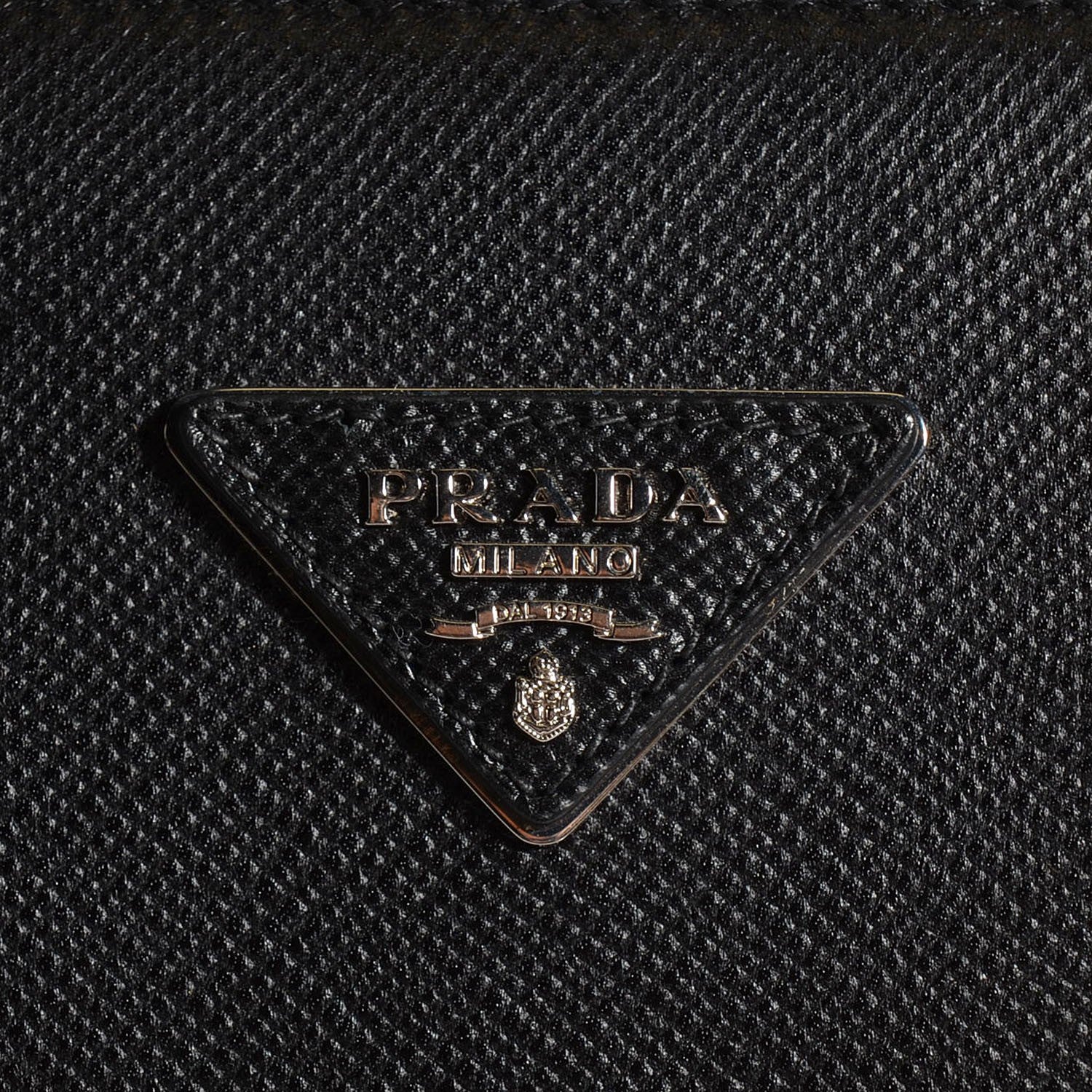 Prada Saffiano Cuir Twin Tote Nero Black 6 of 10