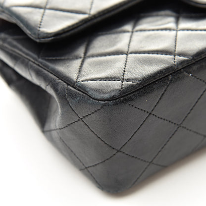 Chanel Lambskin Quilted Small Double Flap Black 10 of 19