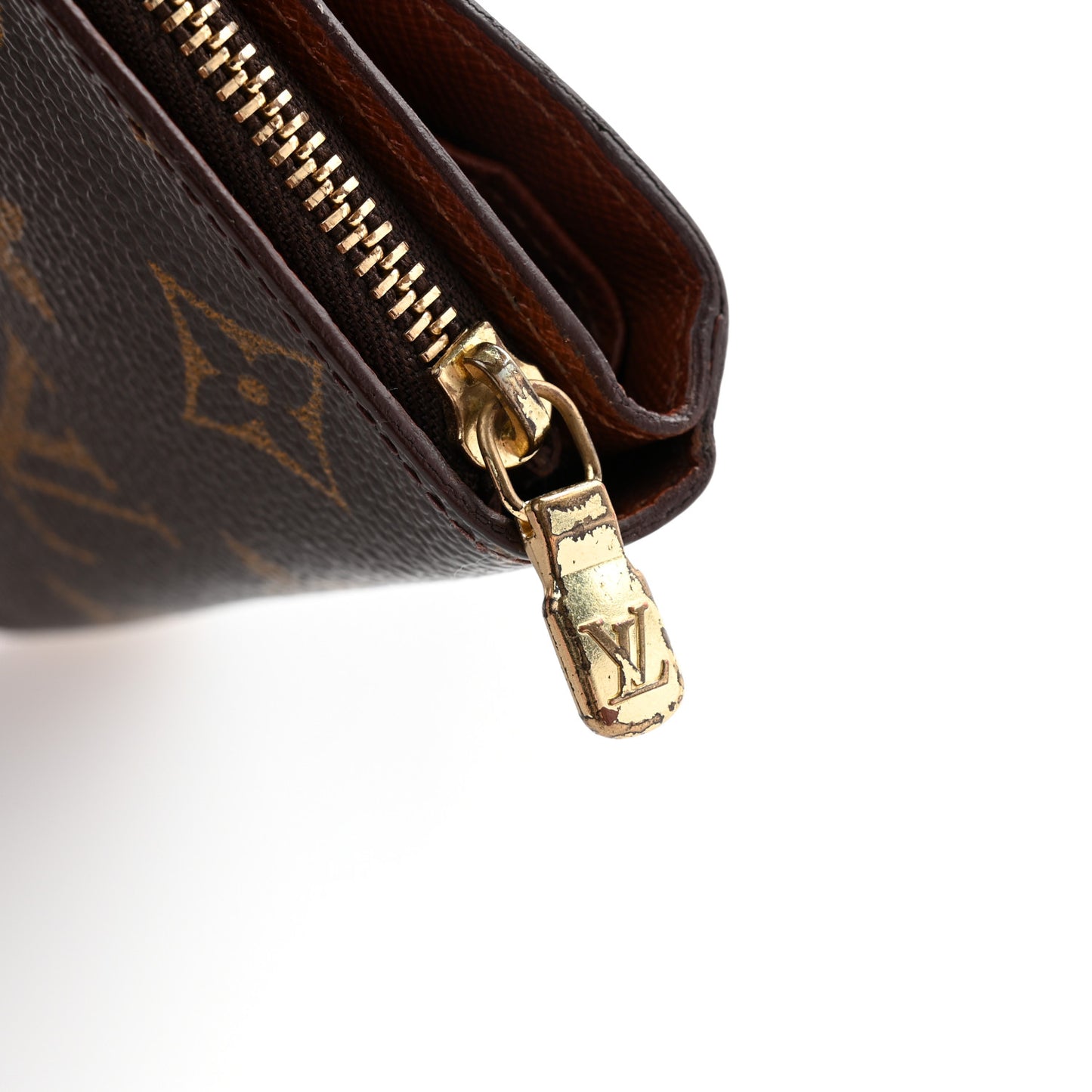 Monogram Compact Zippe Zipped Wallet