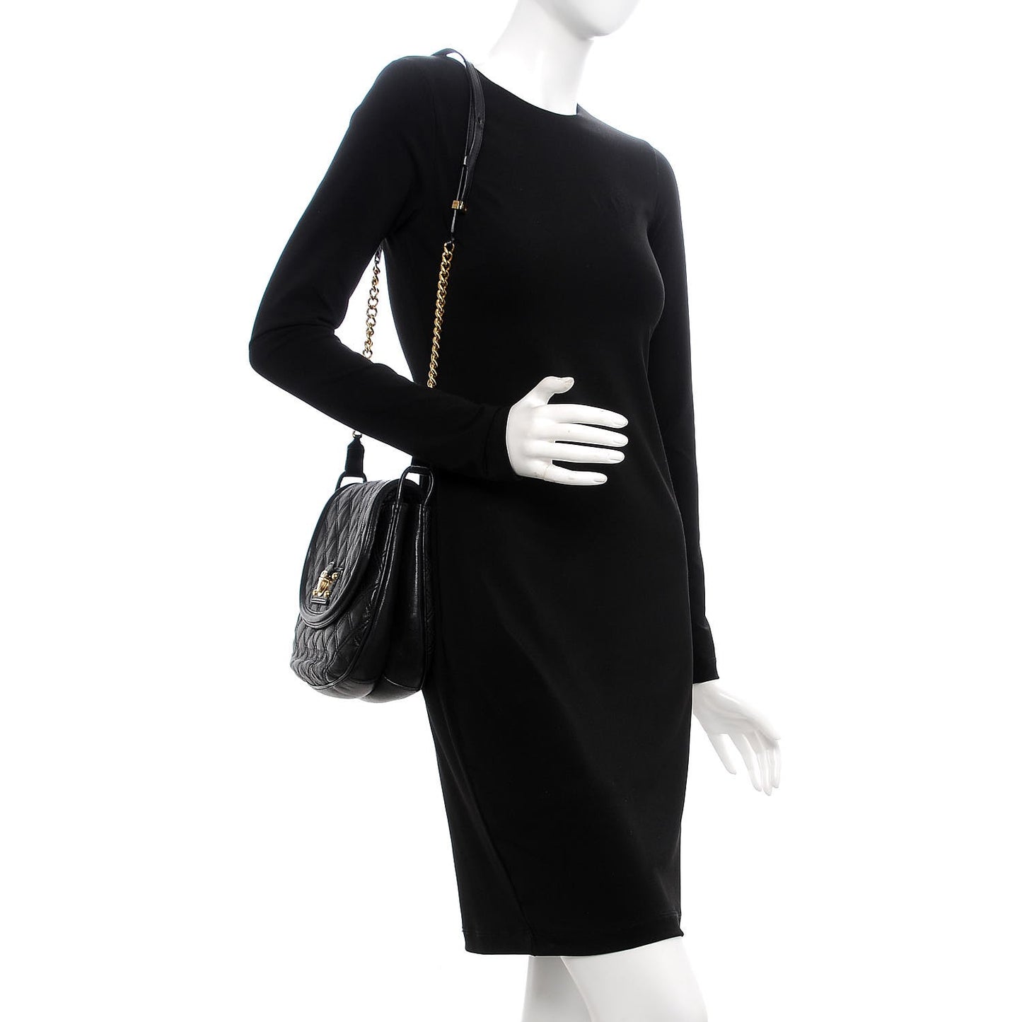 Lacquered Lambskin Cooper Black