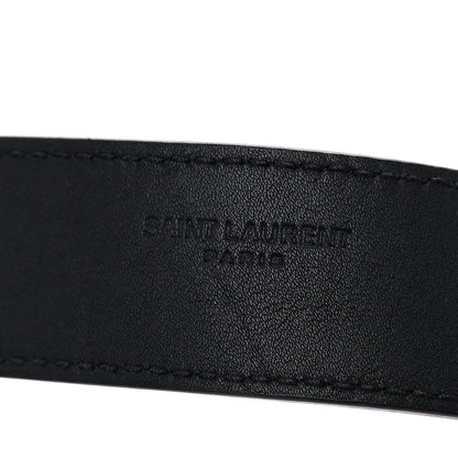 Saint Laurent Grain De Poudre Monogram Belt Bag Black 12 of 16