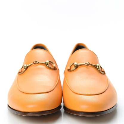 Gucci Lambskin Womens Brixton Horsebit Loafers 40 Crystal Copper 2 of 9