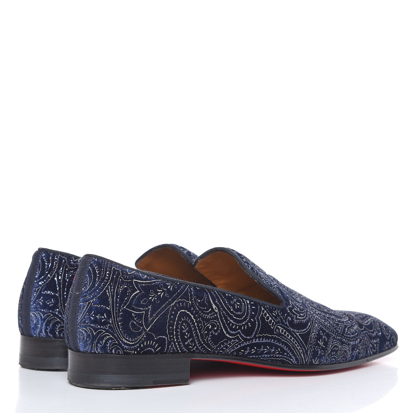 Velvet Brode Mens Dandelion Flat Loafers 41 Navy