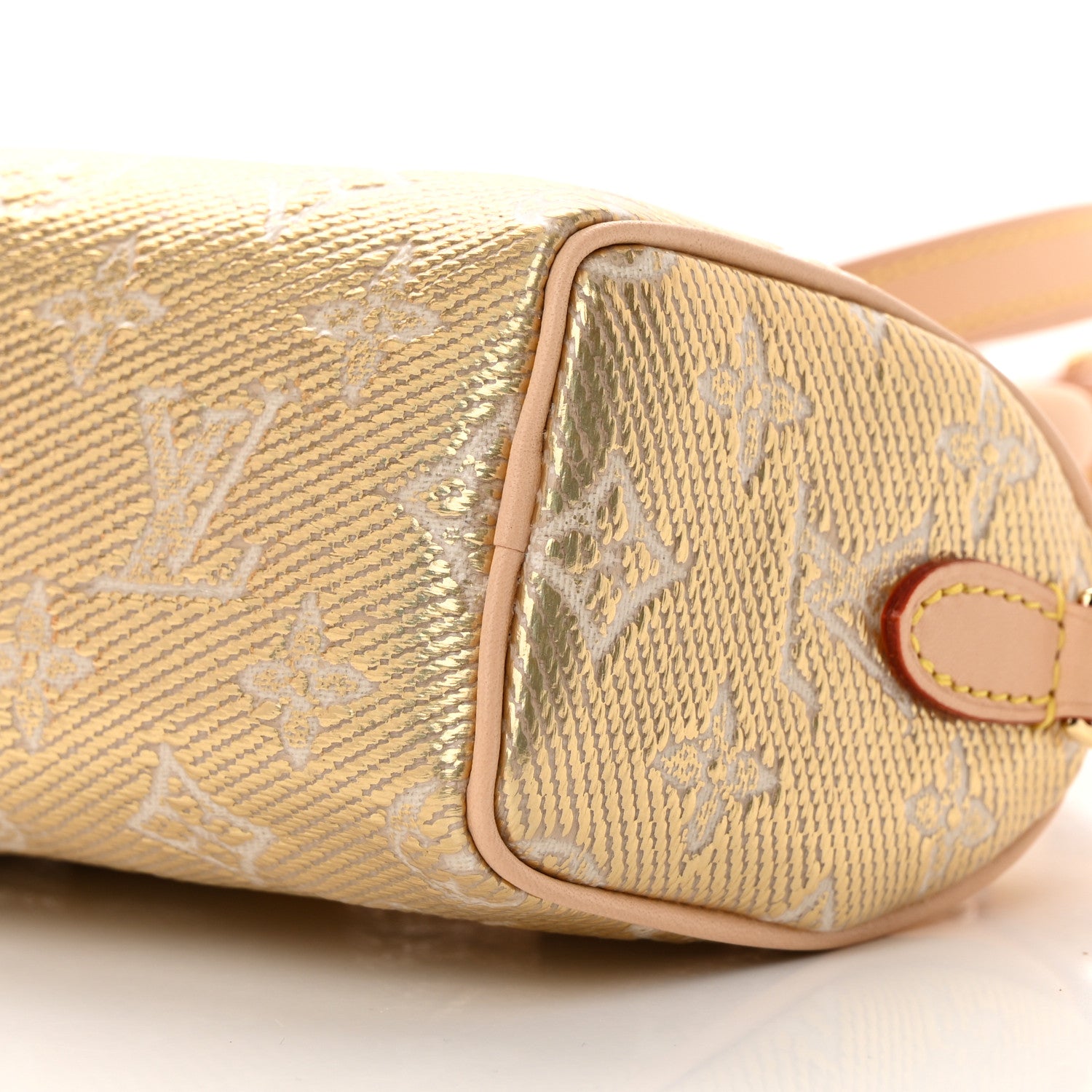 Louis Vuitton Monoglam Nano Speedy Beige 9 of 10