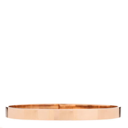 Hermes 18K Rose Gold Diamond PM Kelly Pave Bracelet ST 2 of 4