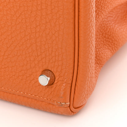 Hermes Togo Kelly Retourne 35 Orange 12 of 18