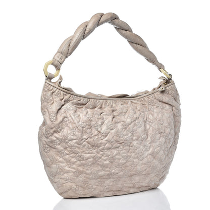 Louis Vuitton Lambskin Olympe Nimbus GM Ecru 3 of 11