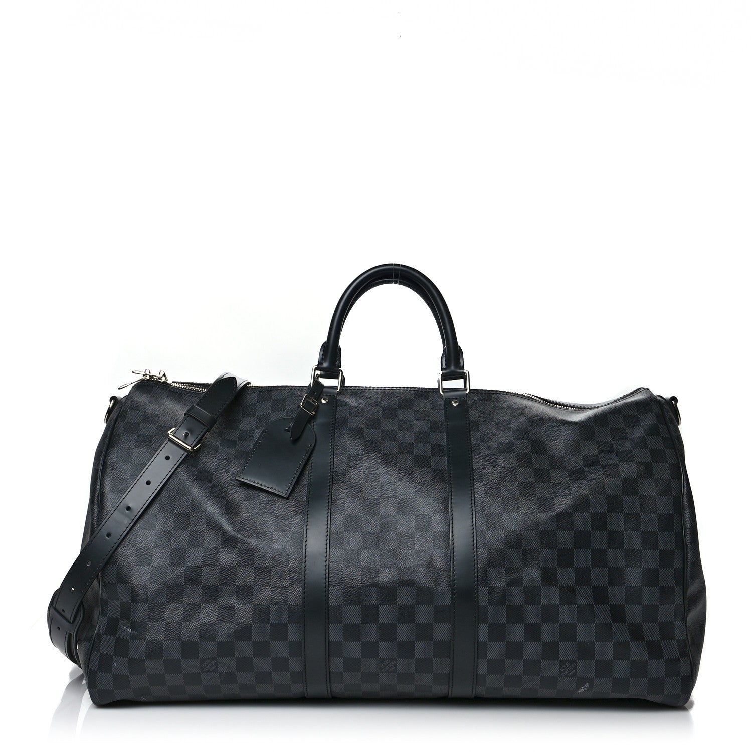 Louis Vuitton Damier Graphite Keepall Bandouliere 55 1 of 15