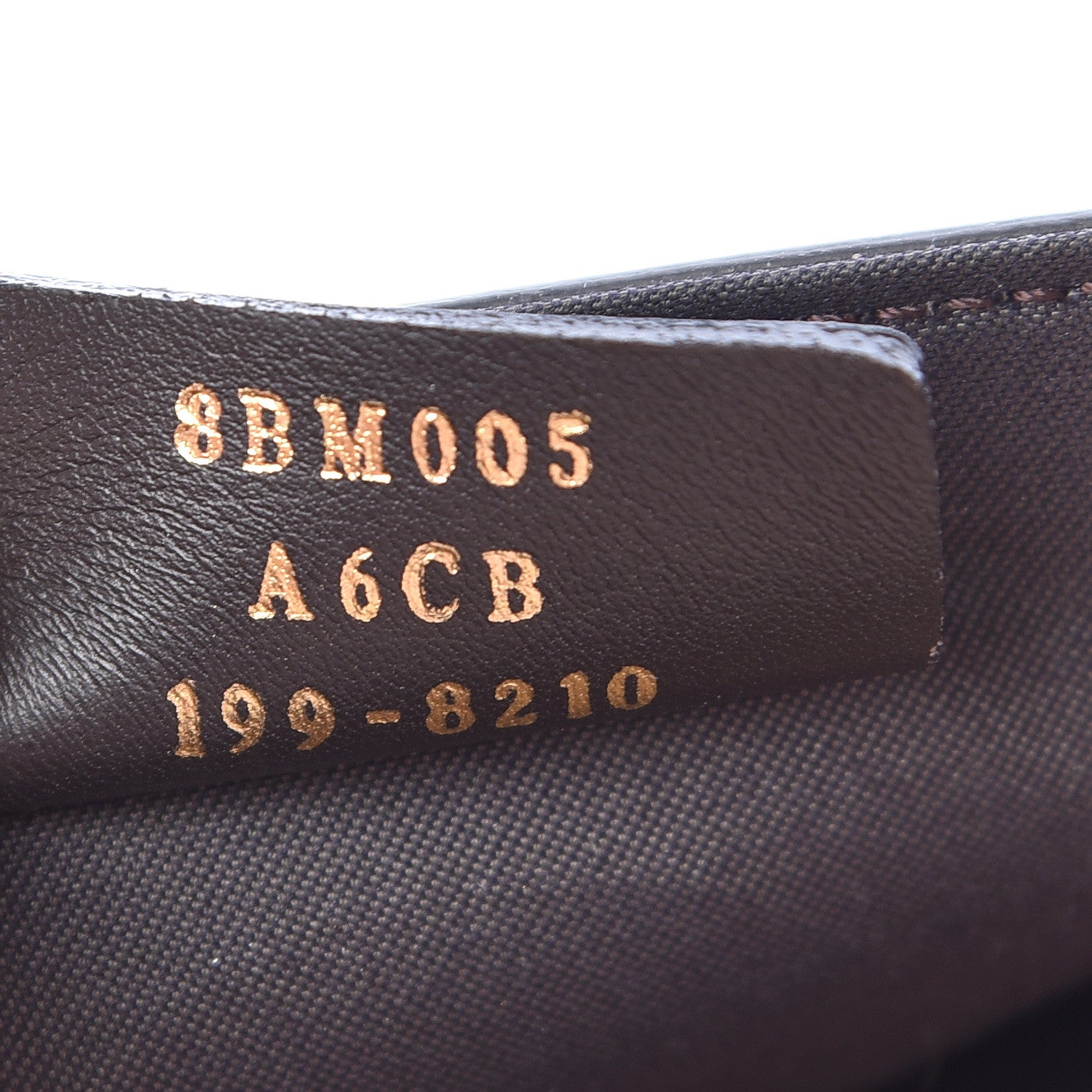 Fendi Vitello Cruise F is Fendi Bi-Color FF 1974 Embossed Envelope Belt Bag Maya Black Light Rose 8 of 11