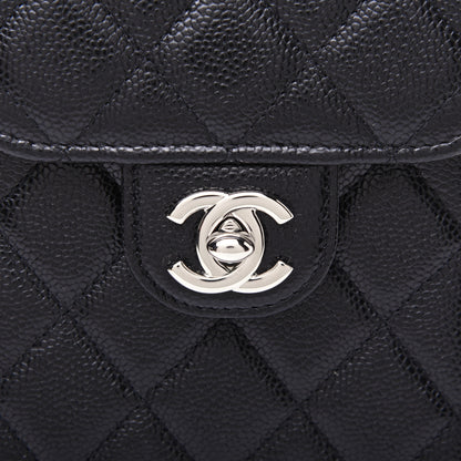 Chanel Caviar Quilted Classic Phone Holder Black 12 of 14