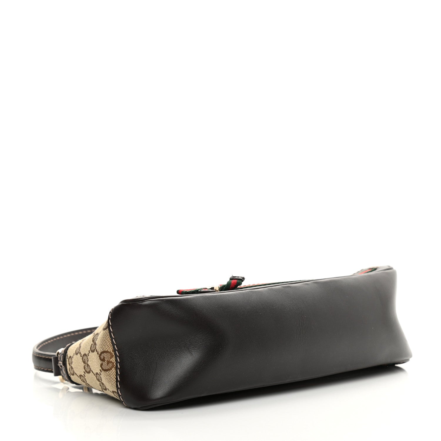Gucci Monogram Small Mayfair Shoulder Bag Dark Brown 4 of 14