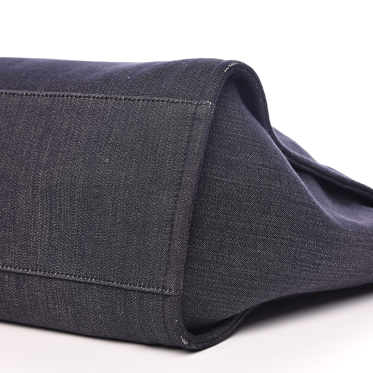 Denim Large Deauville Tote Dark Blue