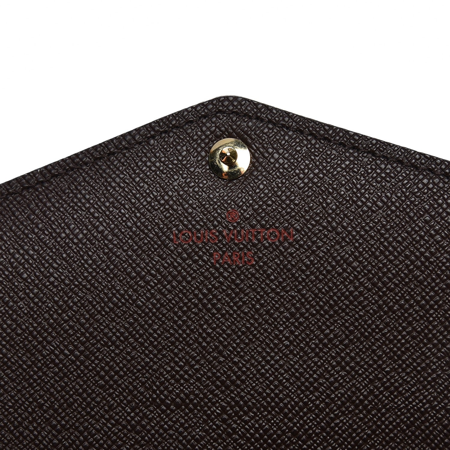 Louis Vuitton Damier Ebene Sarah Wallet NM 6 of 7