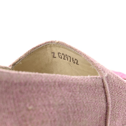 Chanel Toile Sequin CC Espadrilles 39 Pink Dark Pink 8 of 8