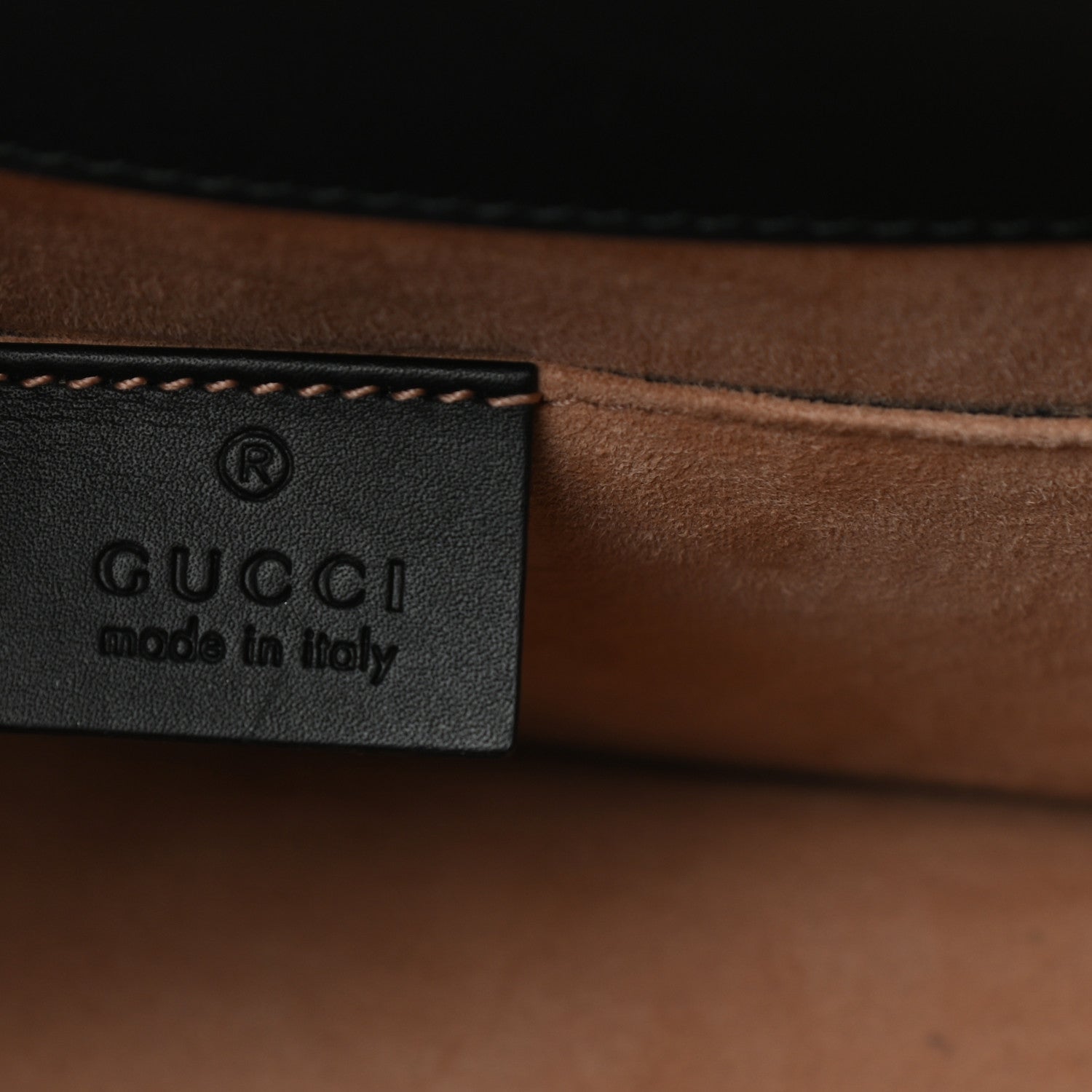 Gucci Calfskin Mini Sylvie Top Handle Bag Black 6 of 10