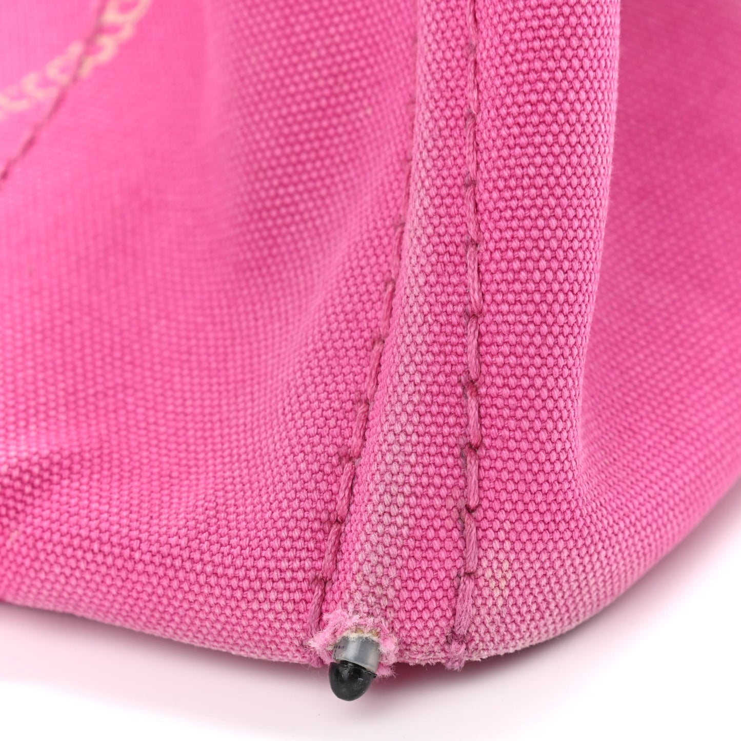 Canapa Small Logo Shopping Tote Fuxia