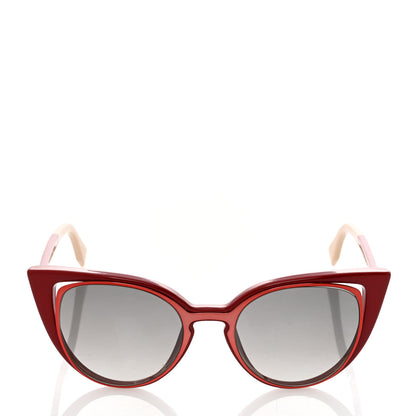 Fendi Cat Eye Paradeyes Sunglasses FF 0136/S Red 2 of 6