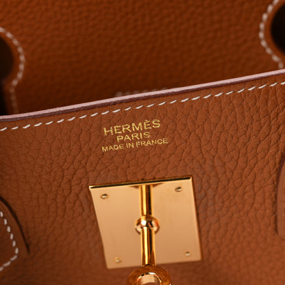 Hermes Togo Birkin 30 Gold 10 of 21