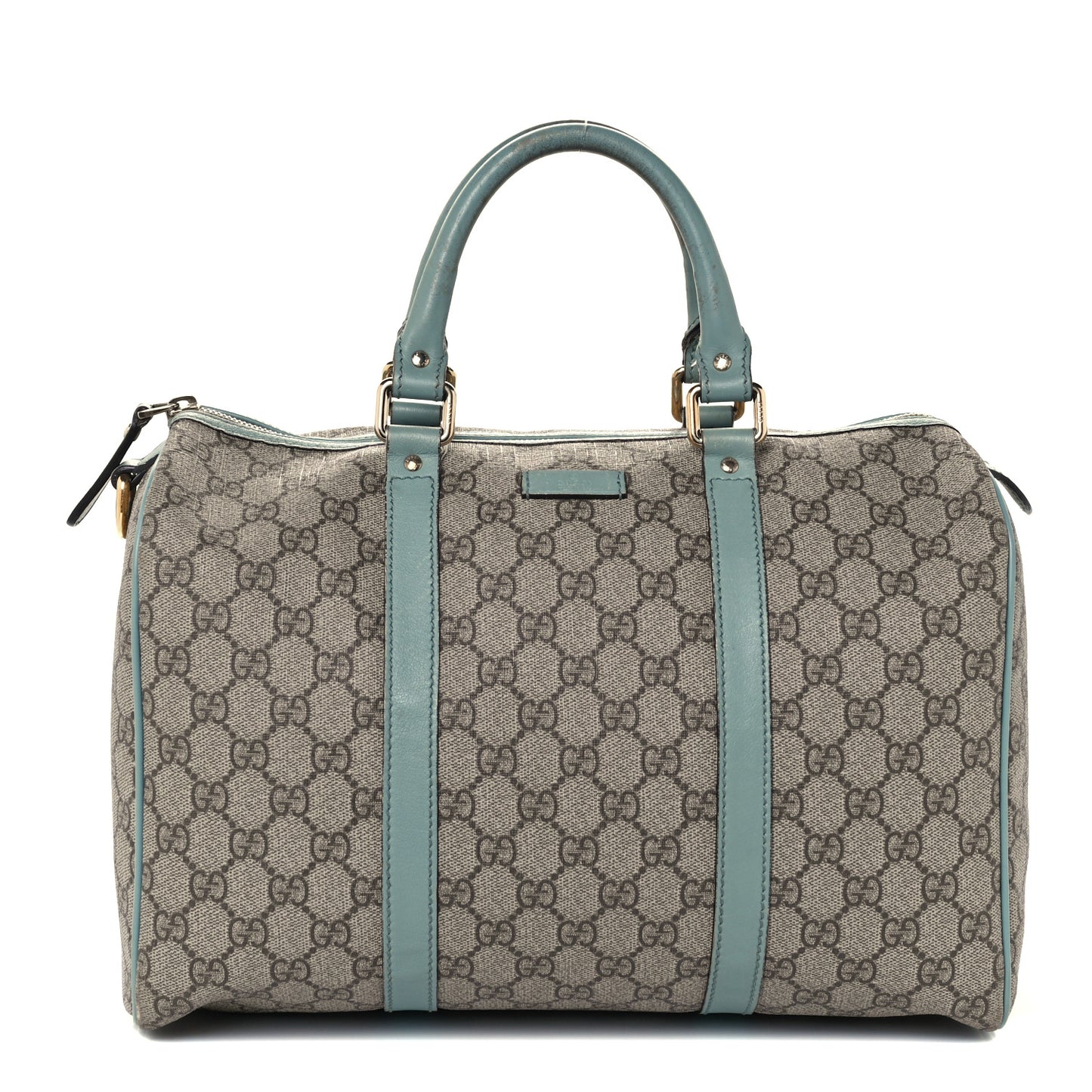 GG Plus Monogram Medium Joy Boston Light Blue