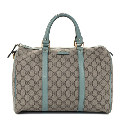 Gucci GG Plus Monogram Medium Joy Boston Light Blue 1 of 12
