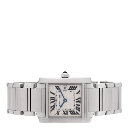 Cartier Stainless Steel 25mm Tank Francaise Quartz Watch 2 of 4