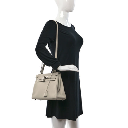 Hermes Togo Kelly Retourne 28 Craie 2 of 8