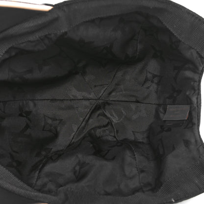 Louis Vuitton Polyester Silk Monogram LV Get Ready Cap L Black 7 of 9