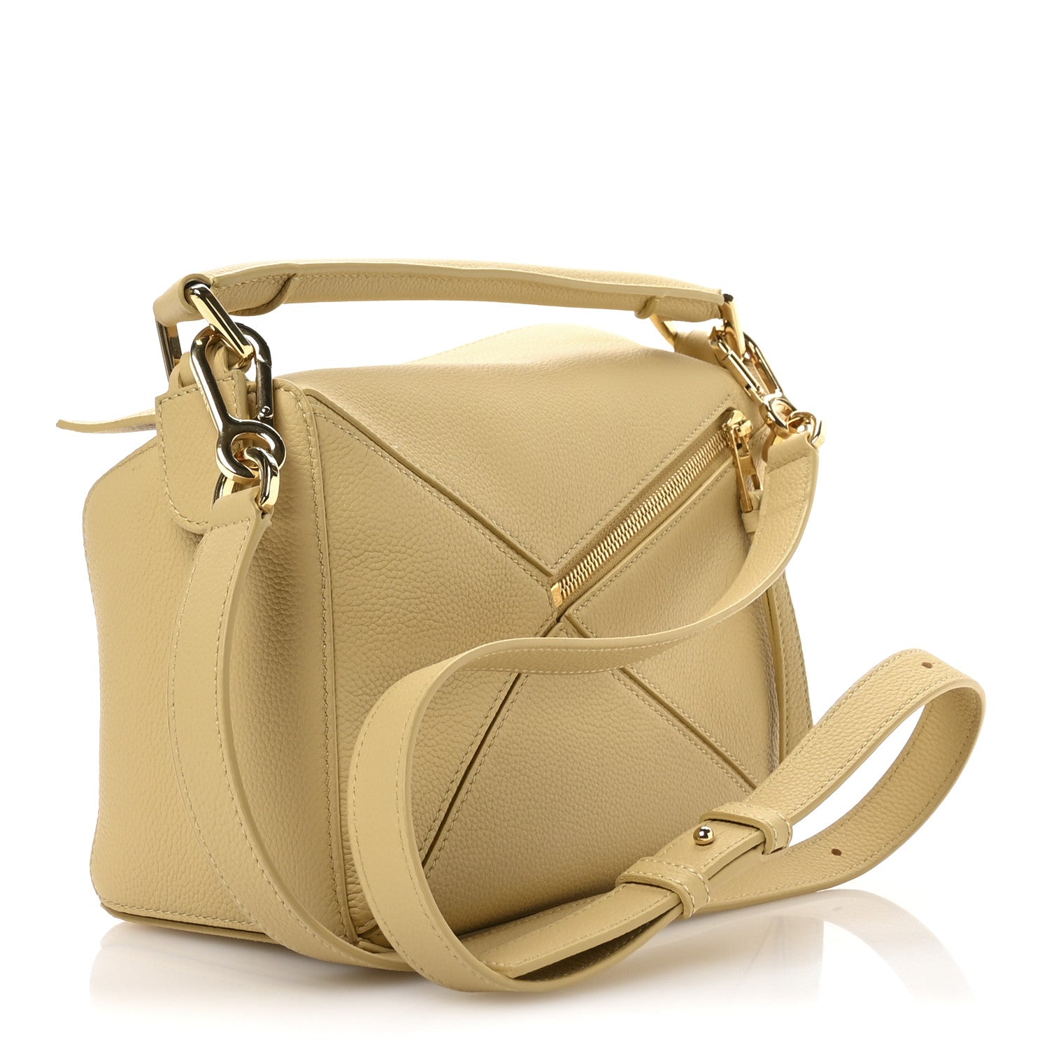 Loewe Calfskin Small Puzzle Bag Dark Butter 3 of 11