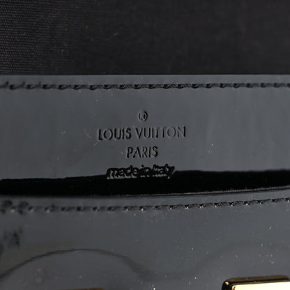 Louis Vuitton Patent Louise Clutch Black 8 of 12