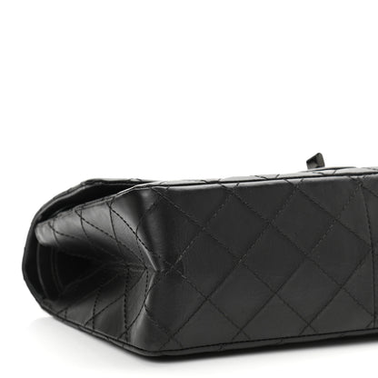 Chanel Aged Calfskin Quilted 2.55 Reissue 226 Flap So Black 9 of 11