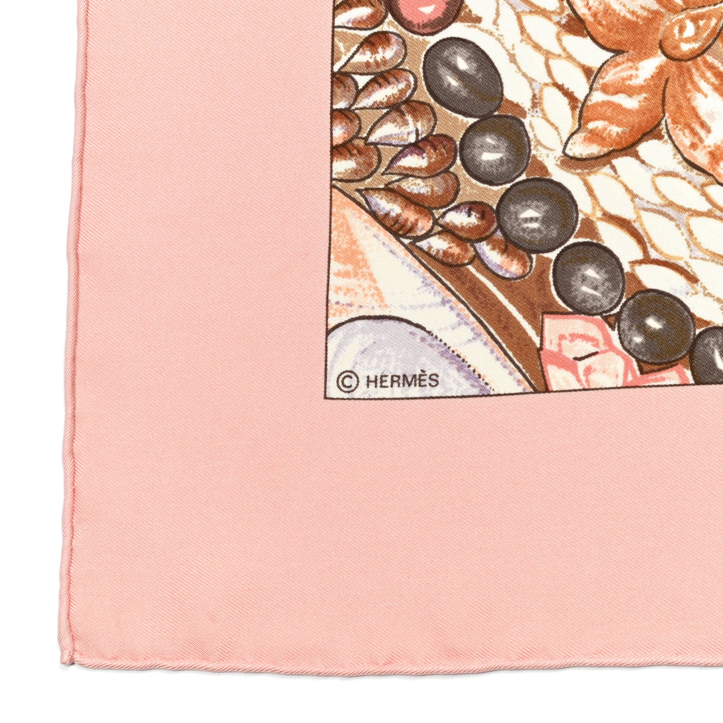 Silk Rocaille II Scarf 90