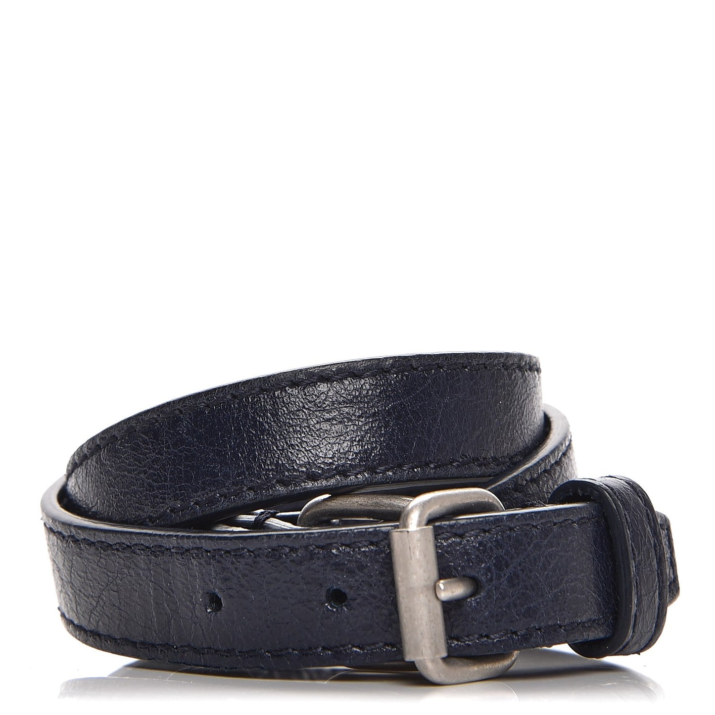 Agneau Triple Tour M Bracelet Nuit Fonce