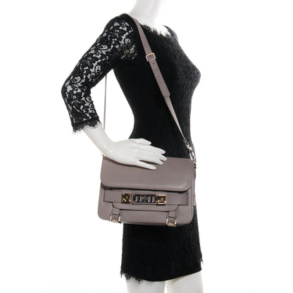 Proenza Schouler Leather PS11 Classic Shoulder Bag Mushroom 2 of 12