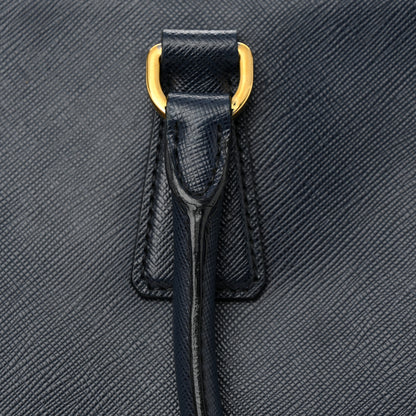 Prada Saffiano Medium Galleria Double Zip Tote Baltico 12 of 14